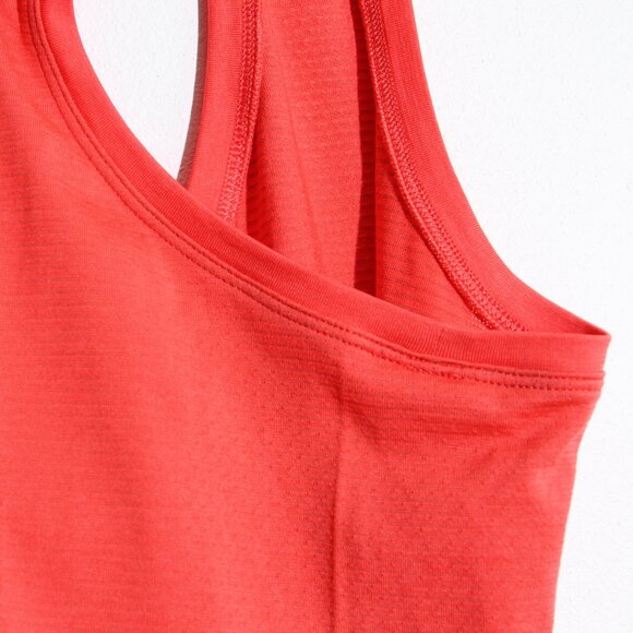 Lululemon Swiftly Tech Racerback Tank Top Pink Coral Mesh Silverescent Size 6 - Picture 5 of 9